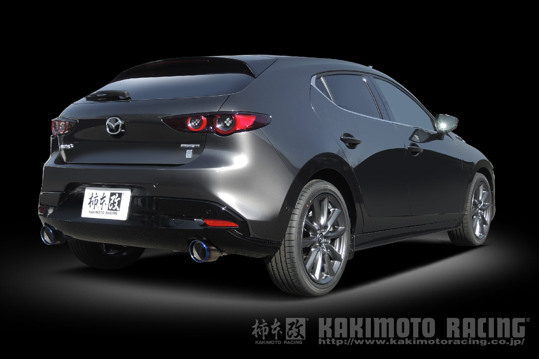 KAKIMOTO RACING CLASS KR SUS TAIL EXHAUST FOR MAZDA3 BP8P CX-30 DM8P DM8P 1.8 Diesel Turbo [S8-DPTS], 1.8 Diesel Turbo [S8-DPTS], 1.8 Diesel Turbo [S8-DPTS], 1.8 Diesel Turbo [S8-DPTS], Z71340P
