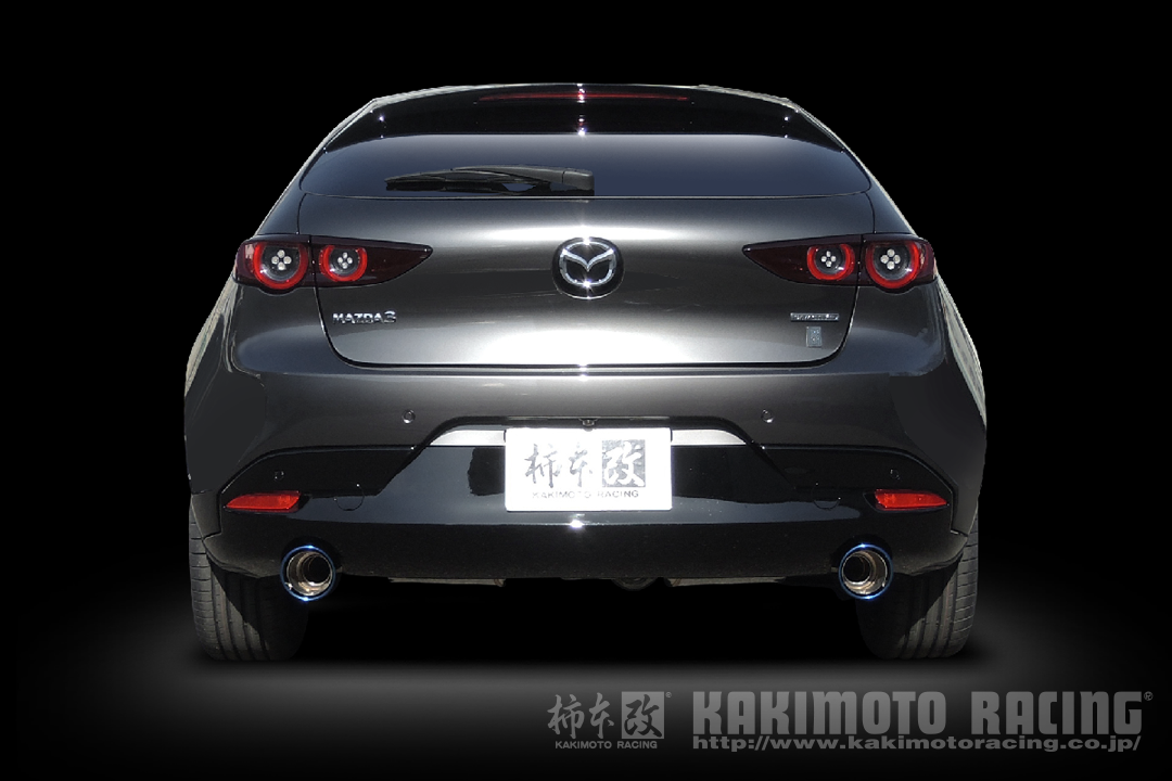 KAKIMOTO RACING CLASS KR SUS TAIL EXHAUST FOR MAZDA3 BP8P CX-30 DM8P DM8P 1.8 Diesel Turbo [S8-DPTS], 1.8 Diesel Turbo [S8-DPTS], 1.8 Diesel Turbo [S8-DPTS], 1.8 Diesel Turbo [S8-DPTS], Z71340P