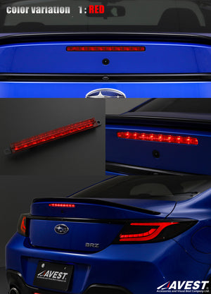 AVEST HIGH MOUNT STOP LIGHT RED FOR TOYOTA GR86 ZD8 SUBARU BRZ ZD8 TO6003-U-RC