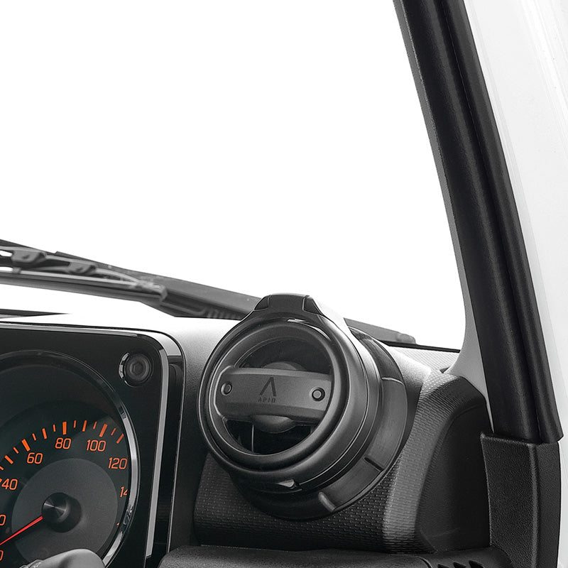 EXEA EE-224 Drink Bottle & Smartphone Cup Holder For Suzuki Jimny Sierra JB74 JB64 - Black JDM