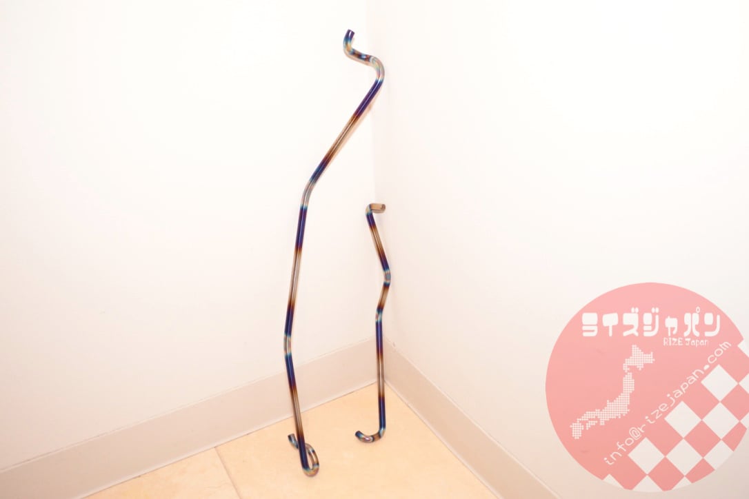 RIZE JAPAN TITANIUM BAR FOR HONDA BEAT
