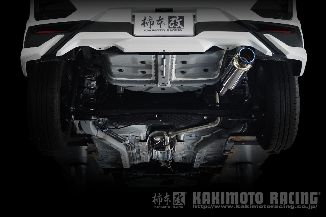 KAKIMOTO RACING GTBOX 06&S EXHAUST FOR TOYOTA RAIZE A210A ROCKY A210S T443171