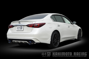 KAKIMOTO RACING CLASS KR WITH CENTER PIPE EXHAUST FOR NISSAN SKYLINE 400R RV37 GT RV37 VR30DDTT N713118