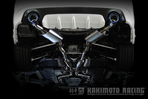 KAKIMOTO RACING CLASS KR WITH CENTER PIPE EXHAUST FOR NISSAN SKYLINE 400R RV37 GT RV37 VR30DDTT N713118