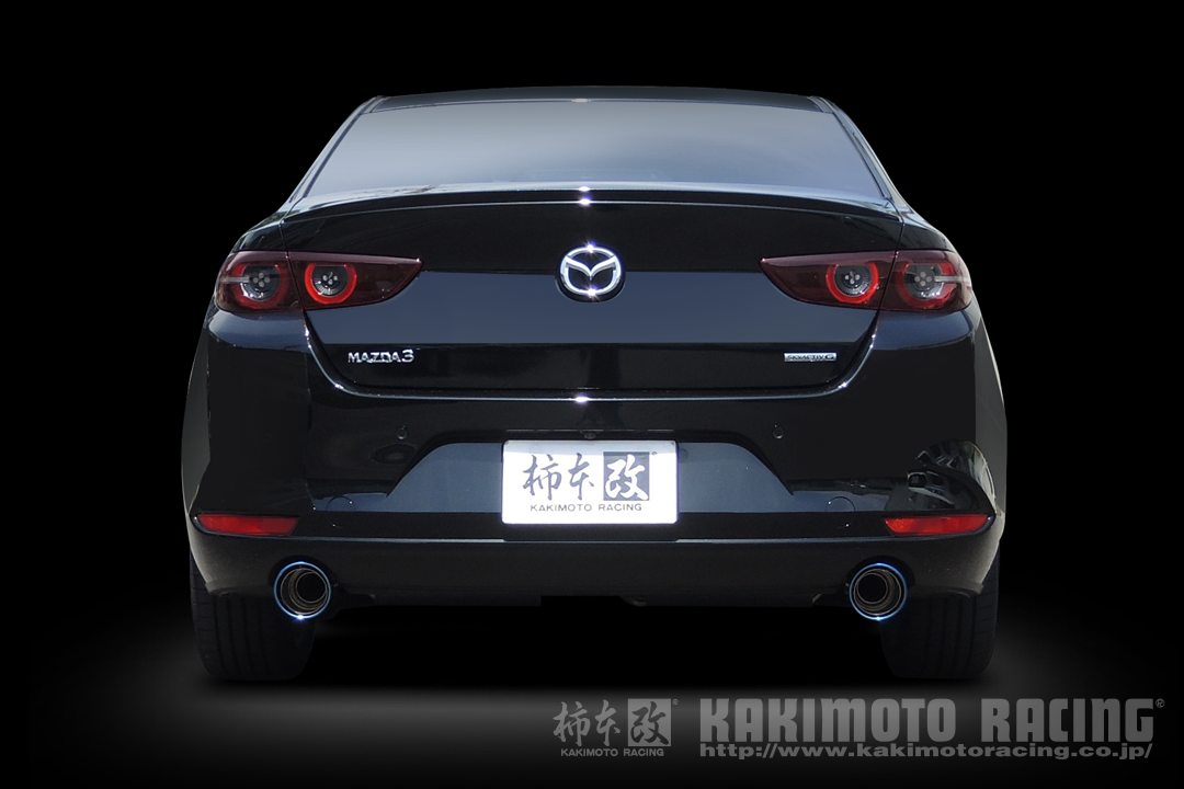 KAKIMOTO RACING CLASS KR TI TAIL EXHAUST FOR MAZDA3 SEDAN BPFP 2.0 NA [PE-VPS], Z71342C