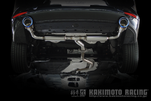 KAKIMOTO RACING CLASS KR TI TAIL EXHAUST FOR MAZDA3 SEDAN BP8P 1.8 Diesel Turbo [S8-DPTS], Z71343C