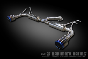 KAKIMOTO RACING CLASS KR TI TAIL EXHAUST FOR MAZDA3 SEDAN BP8P 1.8 Diesel Turbo [S8-DPTS], Z71343C