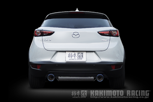 KAKIMOTO RACING CLASS KR EXHAUST TI TAIL FACE FOR MAZDA CX-3 DKEFW DKLFW Z71344C
