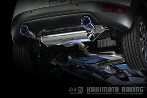 KAKIMOTO RACING CLASS KR EXHAUST TI TAIL FACE FOR MAZDA CX-3 DKEFW DKLFW Z71344C