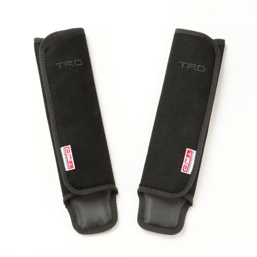 TRD Seat Belt Shoulder Pad Set Black Stitch For 86 (ZN6)