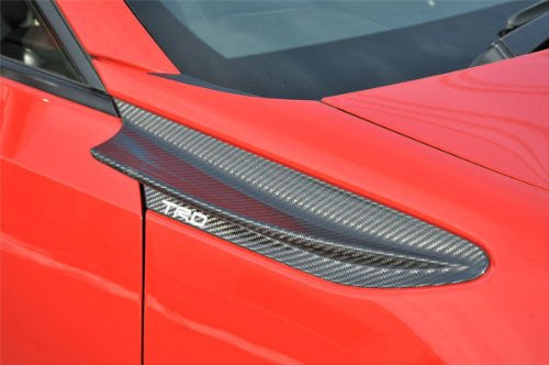 TRD Front Fender Aero Fin (CFRP) For 86 (ZN6) MS345-18001 - Black