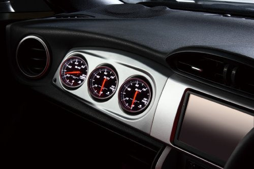 BLITZ SILVER RACING METER PANEL Φ60 meter set for 86 / BRZ  For MULTIPLE FITTING  19174