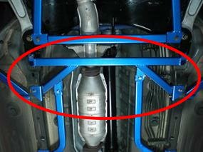 CUSCO Power Brace Floor Front Center  For MITSUBISHI Lancer Evolution CT9A Evo.99MR 4WD 2000T 564 492 FC