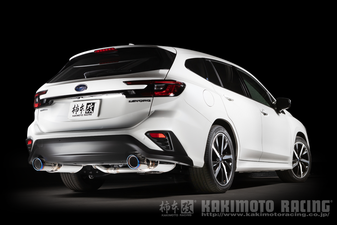 KAKIMOTO RACING CLASS KR DUAL EXHAUST W CENTER PIPE FOR SUBARU LEVORG VNH VN5 B71361W