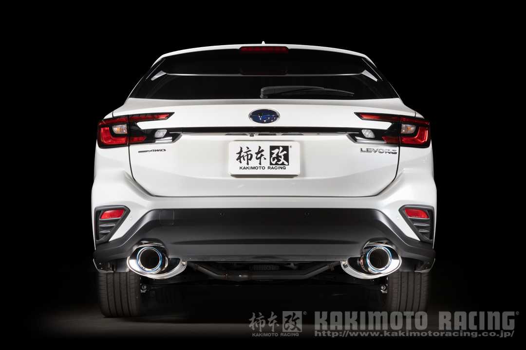 KAKIMOTO RACING CLASS KR DUAL EXHAUST W CENTER PIPE FOR SUBARU LEVORG VNH VN5 B71361W