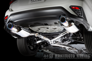 KAKIMOTO RACING CLASS KR DUAL EXHAUST W CENTER PIPE FOR SUBARU LEVORG VNH VN5 B71361W