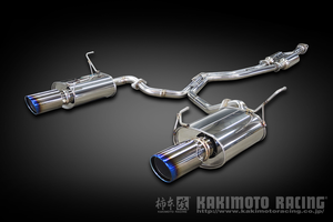 KAKIMOTO RACING CLASS KR DUAL EXHAUST W CENTER PIPE FOR SUBARU LEVORG VNH VN5 B71361W