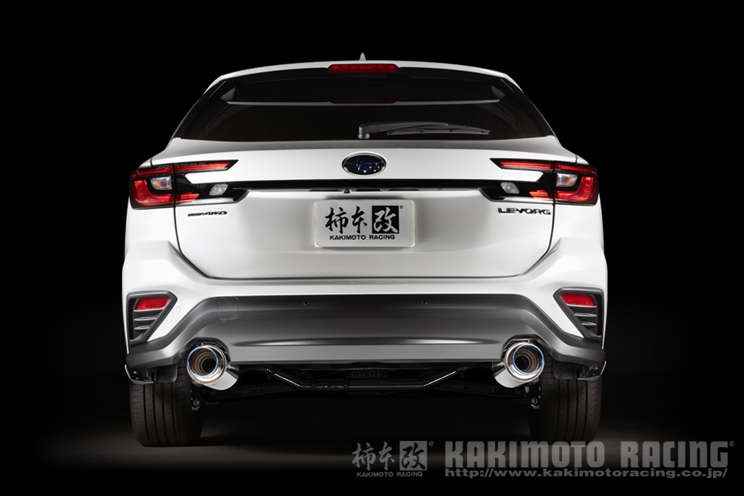 KAKIMOTO RACING REGU.06 & R SINGLE EXHAUST W CENTER PIPE FOR SUBARU LEVORG VNH VN5 B22361S