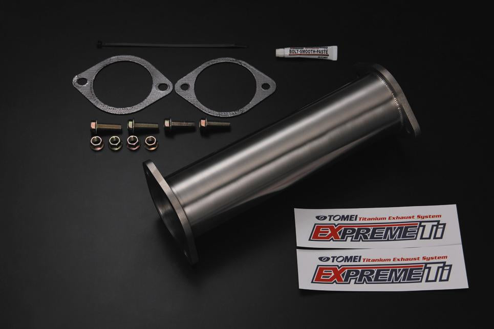 TOMEI EXPREME Ti TITANIUM CAT STRAIGHT PIPE NISSAN Type-A  For Multiple Fitting RB26 RB25 RB20 SR VG 431103