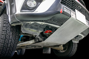 OKUYAMA FLIP-UP TOWING HOOK FRONT RED WELD TYPE For TOYOTA HILUX GUN125 236R 436-064-1