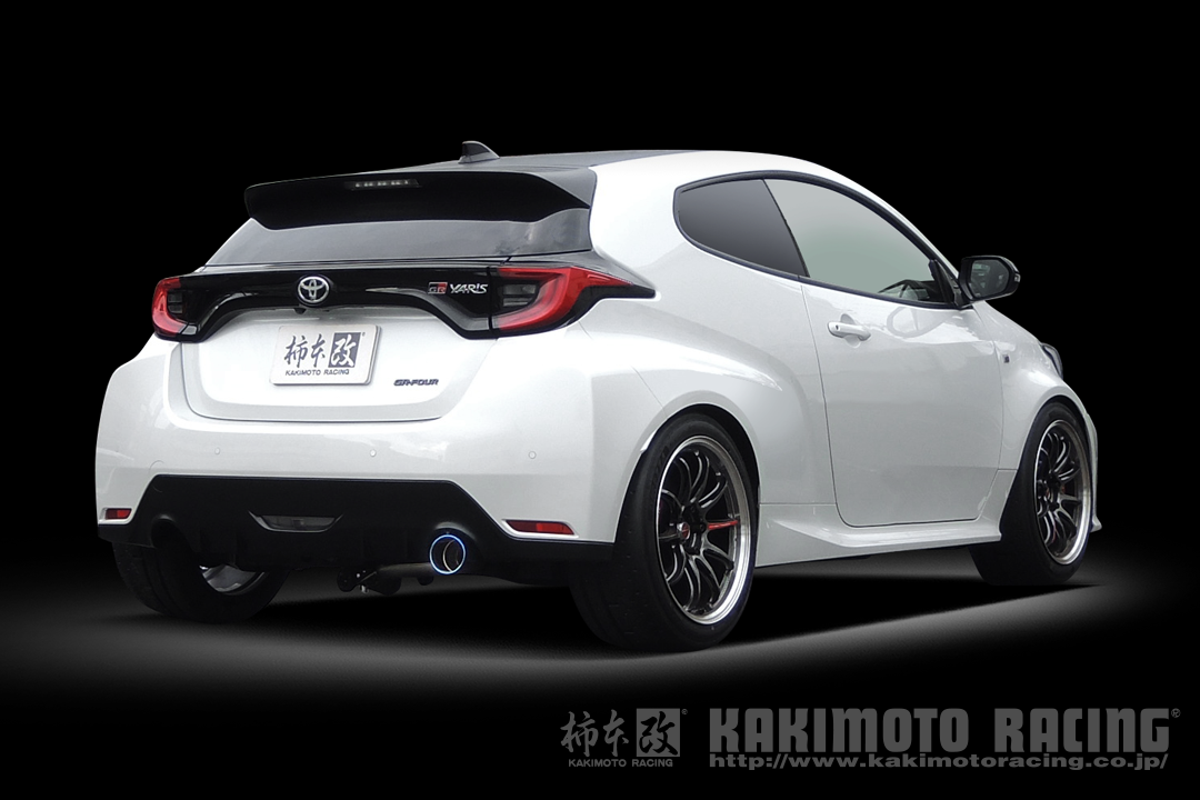 KAKIMOTO RACING CUSTOM EXHAUST FOR TOYOTA GR YARIS GXPA16 TCO3176