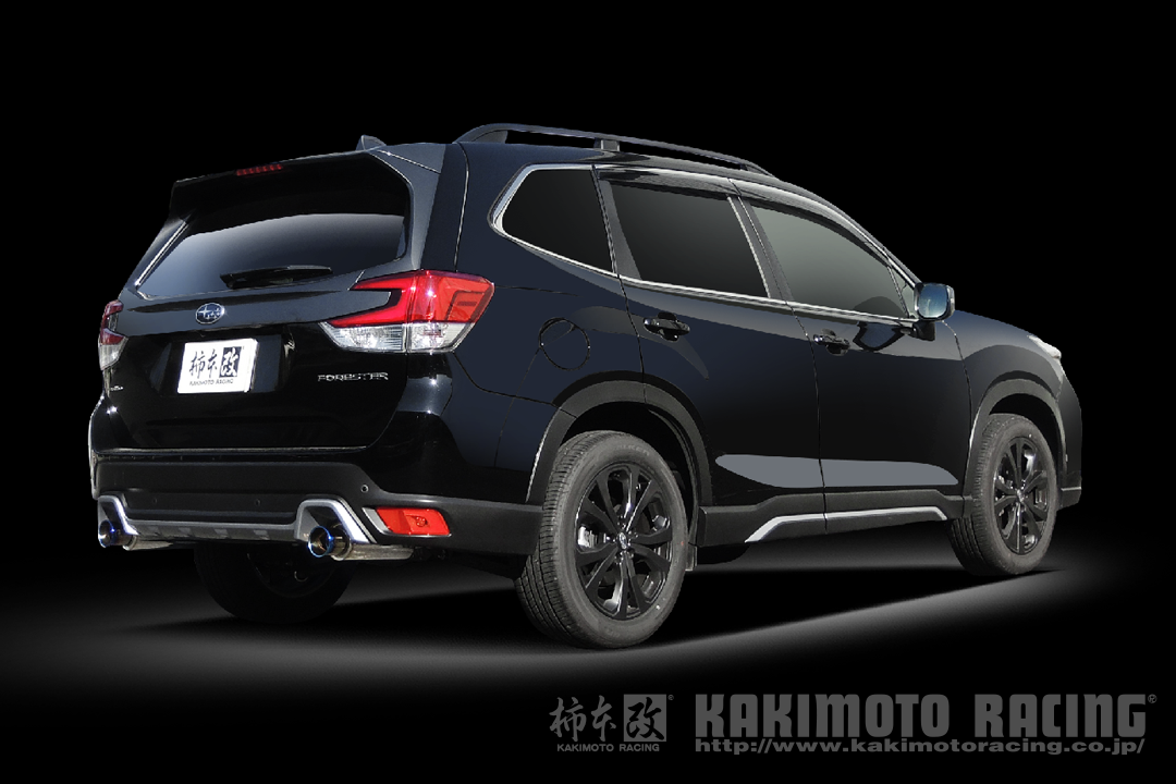 KAKIMOTO RACING REGU.06&R AXLEBACK EXHAUST FOR SUBARU FORESTER SK5 B22363R