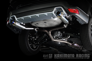 KAKIMOTO RACING REGU.06&R AXLEBACK EXHAUST FOR SUBARU FORESTER SK5 B22363R