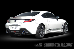 KAKIMOTO RACING CLASS KR TI W. CENTER EXHAUST FOR TOYOTA GR86 ZN8 SUBARU BRZ ZD8 T713181WC