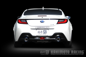 KAKIMOTO RACING CLASS KR TI W. CENTER EXHAUST FOR TOYOTA GR86 ZN8 SUBARU BRZ ZD8 T713181WC