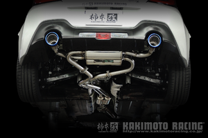 KAKIMOTO RACING CLASS KR TI W. CENTER EXHAUST FOR TOYOTA GR86 ZN8 SUBARU BRZ ZD8 T713181WC