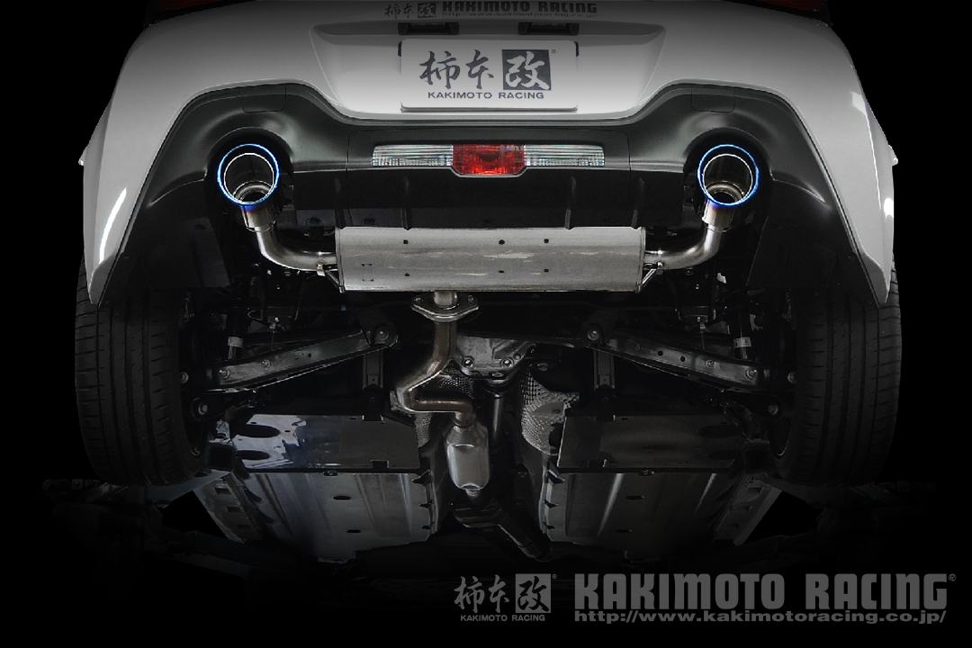 KAKIMOTO RACING CLASS KR TI AXLEBACK EXHAUST FOR TOYOTA GR86 ZN8