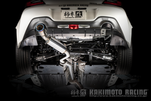 KAKIMOTO RACING CUSTOM MUFFLER EXHAUST FOR TOYOTA GR86 ZN8 SUBARU BRZ ZD8 FA24 TCO3181