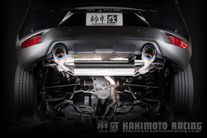 KAKIMOTO RACING CLASS KR TITANIUM FACE TAIL EXHAUST FOR MAZDA CX-3 DKLAW P5-VPS Z71348C