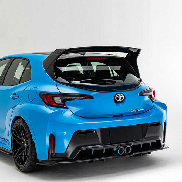 GROW MOTORSPORTS REAR WING FRP BLACK 202 FOR TOYOTA GR COROLLA