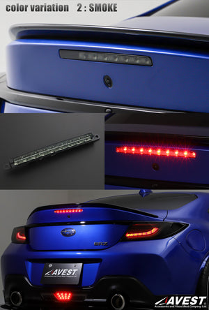 AVEST HIGH MOUNT STOP LIGHT SMOKE FOR TOYOTA GR86 ZD8 SUBARU BRZ ZD8 TO6003-U-SC