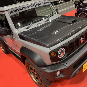 RESULT JAPAN CARBON BONNET FOR SUZUKI JIMNY JB64 JB74