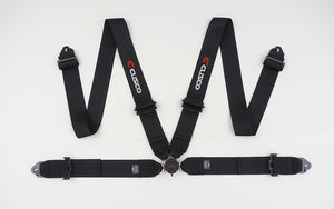 CUSCO RACING 4 POINT HARNESS SEATBELT BLACK FOR  00B CRH N4BK