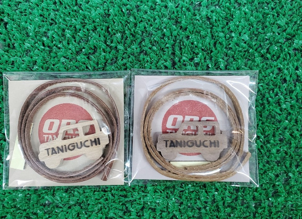 TANIGUCHI JIMNY WOOD CHARM DARK BROWN TANIGUCHI-00028