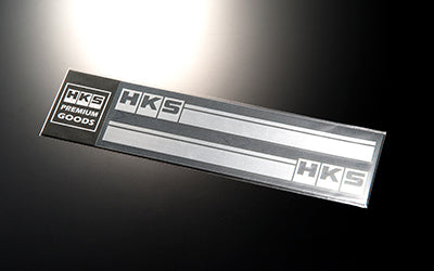 HKS HKS STICKER stripe SILVER   51003-AK115