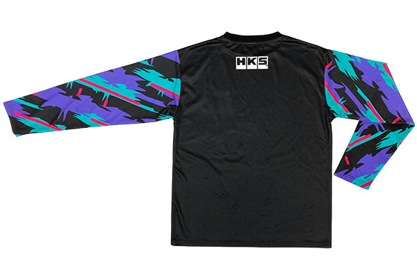 HKS OIL COLOR SLEEVE T-SHIRT DRY L 51007-AK456