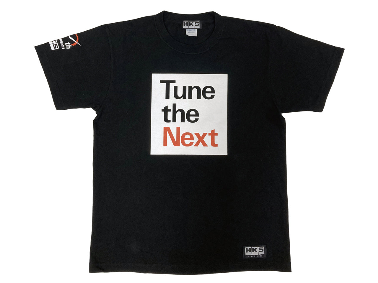 HKS 50TH T-SHIRT TUNE THE NEXT BLACK XL 51007-AK520