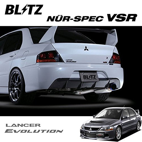BLITZ NUR-SPEC VSR EXHAUST  For MITSUBISHI LANCER EVO WAGON CT9W 4G63 62119V