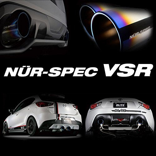 BLITZ NUR-SPEC VSR EXHAUST  For MAZDA AXELA SPORT BM2FS SH-VPTR 62134V