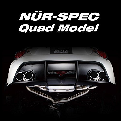 BLITZ NUR-SPEC VS QUAD EXHAUST  For TOYOTA NOAH ZWR80W 2ZR-FXE 63545