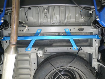 CUSCO Power Brace Floor Rear  For TOYOTA Alphard VELLFIRE ANH20W 2WD 2400 GGH20W 2WD 3500 943 492 R