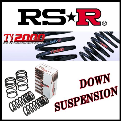 RS-R SUSPENSION TI2000 DOWN REAR FOR TOYOTA AQUA NHP10 FF  T105TDR