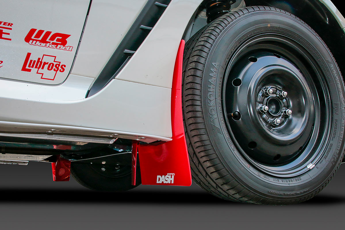 OKUYAMA MUDFLAP FRONT FOR TOYOTA GR86 ZN8 550-065-0