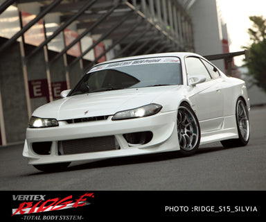 CAR MAKE T&E [VERTEX RIDGE] S15 SILVIA SIDE STEP LEFT AND RIGHT SET FOR  CARMAKETE-02154