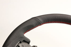 DAMD STEERING WHEEL  For SUBARU LEGACY BM BR (A ~ C) 09/5 ~ 12/4 SS362-D Red Stitch