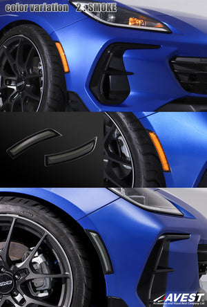 AVEST FULL LED SIDE MARKER LIGHT SMOKE FOR TOYOTA GR86 ZD8 SUBARU BRZ ZD8 SB5003-U-SB